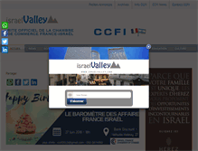 Tablet Screenshot of israelvalley.com